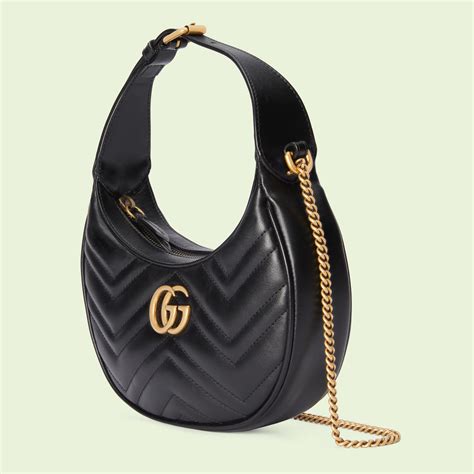 gucci half.moon|Gucci gg marmont shoulder bag.